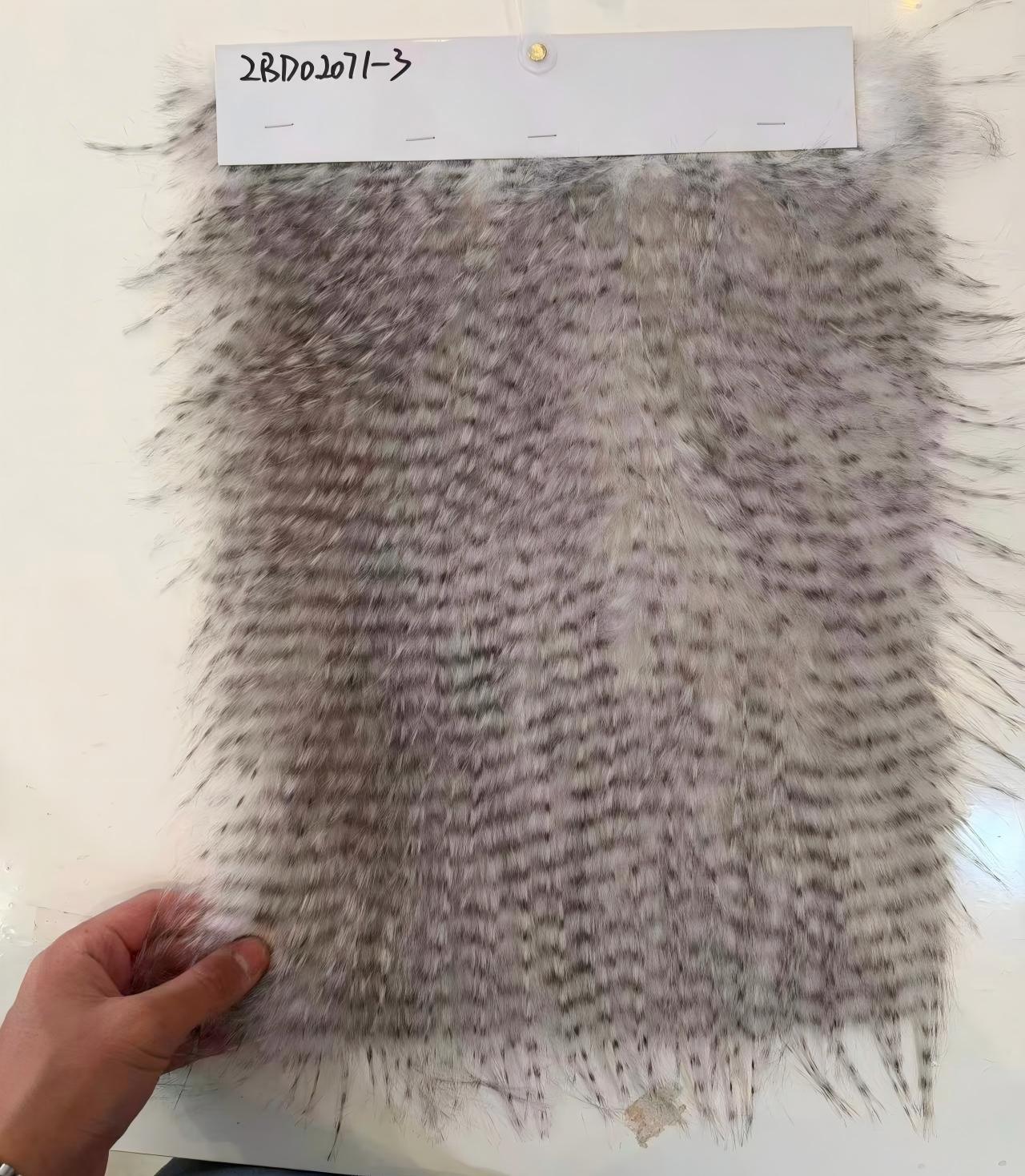 狐狸毛印花